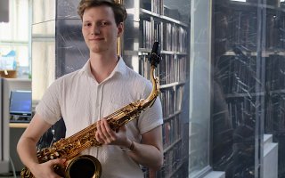 Musician at Matfyz, computer scientist with a saxophone